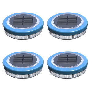 Solar Floating Pool Light Waterproof LED Garden Light for Outdoor Poolside Decoration IP68 1800mAh