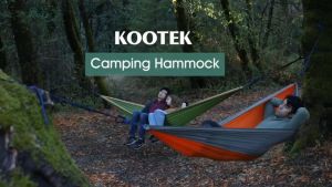 Camping Hammock - Hammocks with Mosquito Net Tent and Rain Fly Tarp Portable Single & Double Nylon Parachute Hammock with Heavy Duty Tree Strap Indoor Outdoor Backpacking Survival Travel