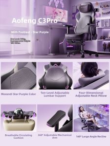 Women-specific Ergonomic Gaming Chair