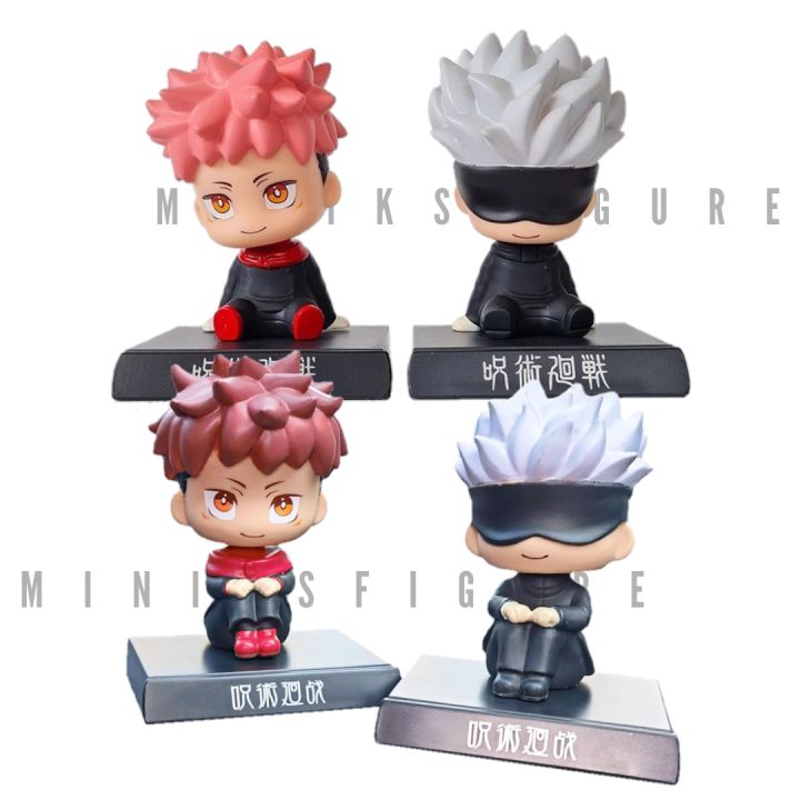 Bobble Head Itadori Yuji Gojo Satoru Jujutsu Kaisen | Action Figure ...