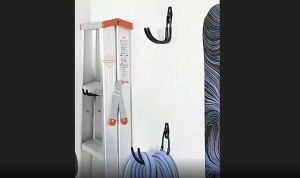 GARAGE STORAGE HOOK Wall Hook Hanger Rack Bicycle Hook Garage Organizer Wall Mounted Bike Hanger J Hook L Hook