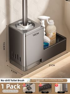 Drill-free Waterproof Toilet Paper Holder
