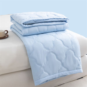 Dansunreve Summer Blanket Solid Color Single/Queen/King Thin Air conditioner Nap Blanlet Single Dormitory Quilt Comforter