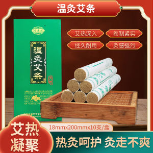 Genuine Goods HEALTHFIT AI Five Years Chen Wen Moxibustion Strip Pure Moxa Chinese Mugwort For Home Moxa Stick Column Artemisia Argyi Grass Moxa Cone Smoked Room
