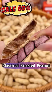[BUY 1 FREE 1] ROASTED PEANUTS ORIGINAL Garlic Buttermilk FLAVOR Oil free fat free flavor free