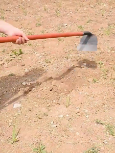 Steel Garden/Outdoor Steel Hoe Without Handle Garden Hoe Gardening Shovel Weeding Rake Digging