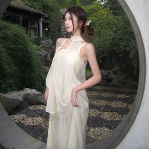 Karrar betsey | Zen Style Summer Two-piece Long Dress