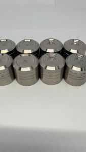 ปิดรูกระจก Giorno มีทั้ง2วัสดุ สเตนเลส/อลูมิเนียม อุดรูกระจกจีออโน่ งานกลึงCNCสวยเงา