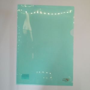APLUS A4 L SHAPE HOLDER FILE / SEMI TRANSPARENCY COLOUR / L SHAPE FILE (E310)