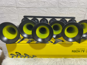 Bộ còi hơi Basuri 6 loa kèm hộp nhạc. Bộ còi hơi 6 loa Trung quốc chất lượng (giá 1 bộ)