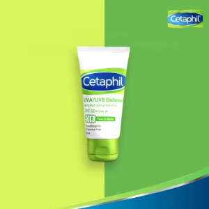 Cetaphil UVA/UVB Defense sunscreen SPF50+ PA++++ 50mL