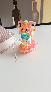 Twelve Constellations Astronaut Set Mini building block toy With LED Light as Valentines Day Birthday Gift
