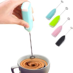 Electric Milk Frother Handheld Mini Foamer Coffee Maker Egg Beater for Chocolate Cappuccino Stirrer Portable
