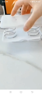 5Pcs Durable Tissue Box Spring Support Car Driving Tissues Container Accessories Automatic Lifting Springs Holder