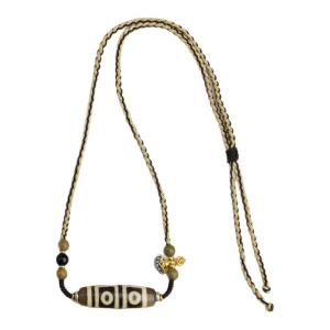 POTALA PALACE | Four-Eyed Dzi Pendant Necklace