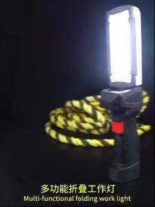 ESMARTER | Portable COB LED  Work Light Car Garage Mechanic Lamp USB Rechargeable Lnspection Lamp Torch Car Emergency Flashing Light