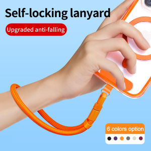 ZUZG Multi-Color Adjustable 360 Degree Rotating Phone Lanyard Self-Locking Anti-Fall Durable Wrist Strap with Clip Universal Compatibility with Easy Carry for Men and Women