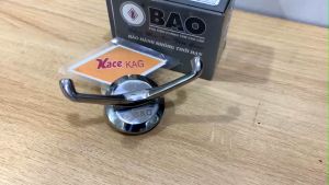 Móc đôi Inox Bảo KAG-BN1070 móc 2 treo đồ nhà tắm SUS304 đế tròn thiết kế tuyệt đẹp sang trọng tinh tế đến từng chi tiế
