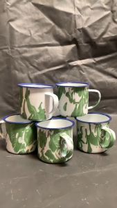 1LUSIN CANGKIR SENG JADUL 7CM / GELAS KALENG VINTAGE / MUG SENG MOTIF BLIRIK / CANGKIR TEH KOPI