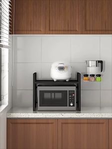 Adjustable Microwave Rack Oven Rack Kitchen Rack Shelf Kitchen Organiser