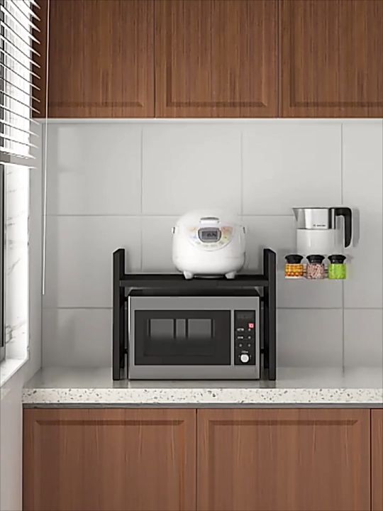 Adjustable Microwave Rack Oven Rack Kitchen Rack Shelf Kitchen ...