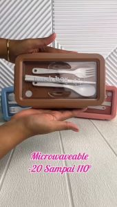 Kotak Makan Siang Praktis Eatkit 1000ML