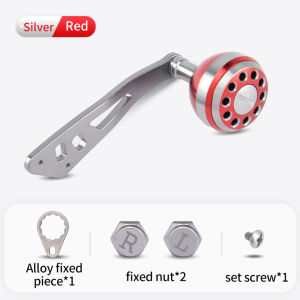 Haut Ton | Tay Quay Máy Câu Cá Baitcasting HAUT TON Bằng Hợp Kim Nhôm Cần Đơn Tay Cầm Bi Kim Loại Phụ Kiện DIY Dành Cho Máy Câu Các Thương Hiệu.