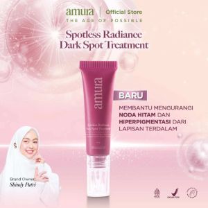 Amura Spotless Radiance Dark Spot Treatment 10 ml Perawatan Flek Hitam Mencerahkan Secara Maksimal Membantu memudarkan Flek Hitam dan Penuaan Dini