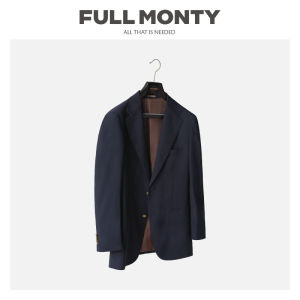 Double-breasted Business Casual Twill Wool Suits
