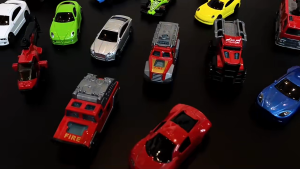 6-Pack Diecast Fire Emergency Rescue Truck Vehicle Set Alloy Metal Fire Truck Model Small Toy Car for Ages 3-6 Years Old