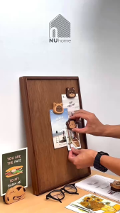 Nam châm gỗ hình con vật - Haku | NU Home | nam châm hít tủ lạnh bằng gỗ được thiết kế đẹp mắt