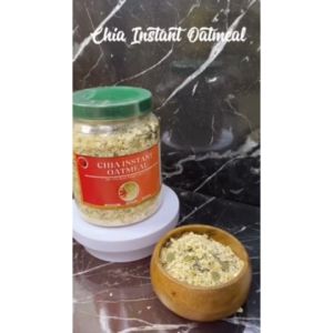 Instant Oatmeal with Chia Seed | High-Fiber Nutritious Breakfast | 500g