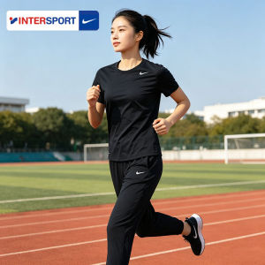 Nike | Bộ Áo Thun Khô Nhanh và Quần Tập Mùa Hè
