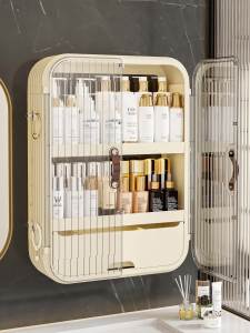 Toilet Storage Bathroom Cabinet Storage Toilet Wall Cabinet Bathroom Storage Bathroom Cabinet Corner Cabinet Affordable Luxury Style Wall-Mounted Multi-Layer Storage Rack 浴室吊柜