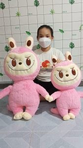 GỐI ÔM LABUBU GỐI ÔM MINISO SIZE LỚN VẢI TƠ LÔNG MỊN SIÊU MỀM GỐI ÔM CHO BÉ MẪU GIÁO DỄ THƯƠNG GIÁ RẺ