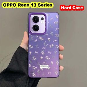 Trường hợp Oppo RENO 14 Pro 14F reno14 reno14pro reno14f 5g trường hợp hoa cứng chống sốc vỏ lưng mờ cho cô gái phụ nữ