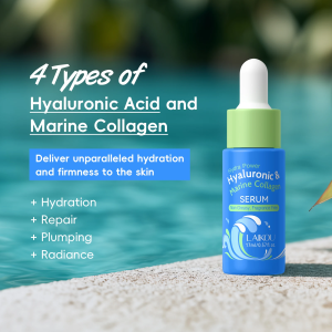 LAIKOU Hyaluronic & Collagen Serum 17ml Long-Lasting Hydration Radiant Firming with Niacinamide & Peptide