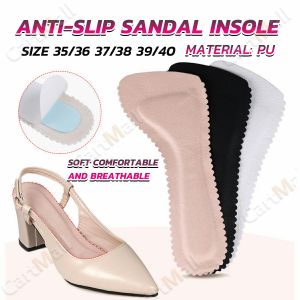 Anti-Slip Sandal Insert Pads Insole for Women Sweat-absorbing Deodorant Sole Sticker 1 Pair