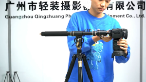 QZSD YT03 Tripod Boom Cross Arm Camera Extension Arm Horizontal Bar Overhead Multi-Angle Photography
