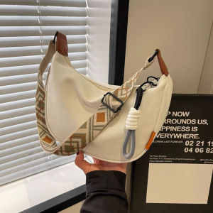 Túi Đeo Vai Bằng Vải Nylon Thời Trang Cho Nữ Túi Đeo Chéo Hình Bánh Bao Đa Năng Túi Đeo Vai Đơn Đi Làm Túi Đựng Đồ Đi Bộ Đường Dài