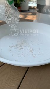 Đá Perlite Vietpot bao 5 lít 400gr size 3-6mm hợp chất tự nhiên trồng rau thủy canh.