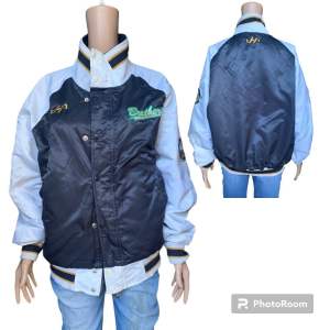 Varsity Bomber Baseball Jacket brother logo Vintage Korean