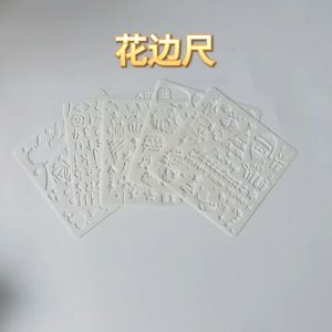 10 PCS/2SETS Drawing templates graffiti molds drawing tools student prizes