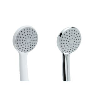Non-Boost Shower Head Spray Nozzle Electroplated Three Water Flow Silicone Hole Bathroom Shower Head Lotus Head Anti-Clog
