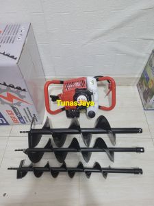 Mesin Bor Tanah Auger 63 Biopori Auger Drill+3 unit Mata Bor