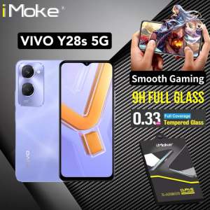 iMoke 9H 0.33mm Full Tempered Glass for Vivo Y29 4G/Y39 5G/Y28s 5G