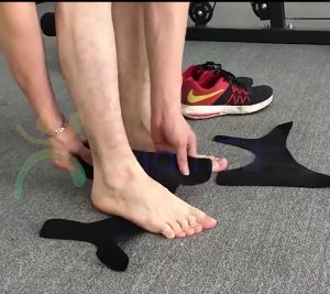 Băng quấn cổ chân đai bảo vệ cổ chân đá bóng tránh lật khớp chân cổ chân chơi thể thao