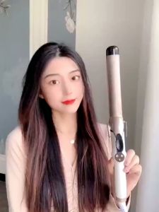 Curling iron negative ion curling iron COD straight dual-use electric big curly hair lazy curly hair【Ready Stock Malaysia】