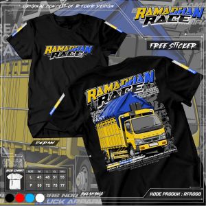 kaos truk terbaru 2024 deawasa rfr 68 baju ramadhan race katun distro lembut