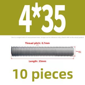 POWER&STRONG | Fully Threaded Screw Rod 1m